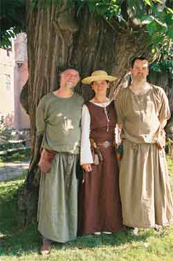 A Selection of Medieval Costume